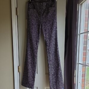 New York & Company Black and White Straight Leg Pants